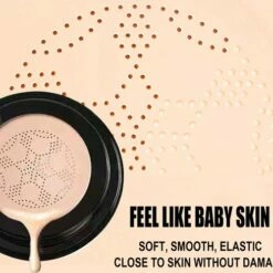 EELHOE - Moisture Cushion - Hydraterende Foundation Met Paddestoel Spons - Cr Me Basis - Gezicht Make-Up -Essie winkel 550x489 1