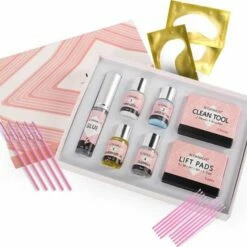 Iconsign Nieuwste Upgraded Wimper Lifting Set - Lash Lift Set Met Extra Sterke Lijm Lashlift - Nieuw In 2021 - Permanent En Fixatietijd Slechts 12-15 Minuten - Vernieuwde Wimperlifting Set Lash Lift Kit - Uitgebreide Versie 25 Delig