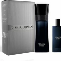 Armani Code For Men Giftset 75 Ml A Code For Men 15 Ml