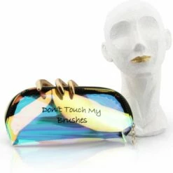 Esra Gorgen Esra G Rgen Professionele 18 Delige Make-up Kwasten Set Champagne/Gold + Gift Bag -Essie winkel 550x506