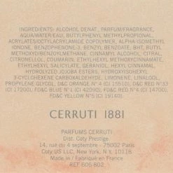 Nino Cerruti Cerruti 1881 Eau De Toilette Pour Femme -Essie winkel 550x510 4
