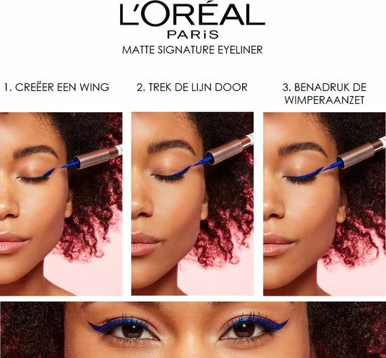 L?Or?al Paris L'Or Al Paris Matte Signature Eyeliner Van Superliner Matte Liquid Eyeliner Waterproof - 06 Greige Signature Grijs 7 L?Or?al Paris L'Or Al Paris Matte Signature Eyeliner Van Superliner Matte Liquid Eyeliner Waterproof - 06 Greige Signature Grijs - Afbeelding 7