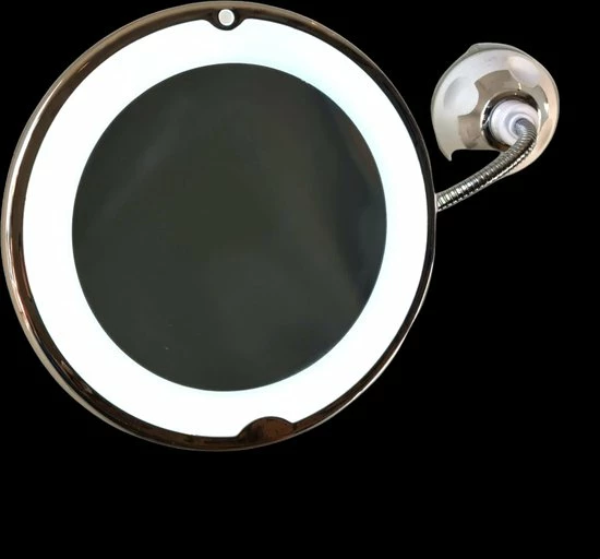 Merkloos - Make-up Spiegel - Vergrootfunctie - Led Verlichting - Draaibaar 4 Merkloos - Make-up Spiegel - Vergrootfunctie - Led Verlichting - Draaibaar - Afbeelding 4