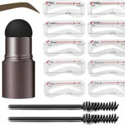 Kopari Wenkbrauw Stempel - Wenkbrauw Stempel - Make Up Inclusief Sjablonen - Eyebrow Stamp - Stempelset - Brow Stamp - Wenkbrauw Sjabloon -Essie winkel 550x512 8