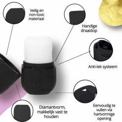 Empressed Ice Roller Ijs Roller Gezicht Ijsroller Dermaroller Massage Roller Gezicht Gezichtsmassage Roller Massage Siliconen -Essie winkel 550x516 7