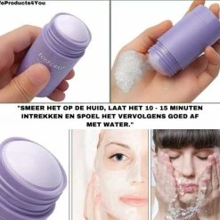 Merkloos LifeProducts4You Eggplant Mask Stick - Blackhead Remover - Acne - Gezichtsmaskers Verzorging - Huidverzorging - Dermatologisch Getest - Geschikt Voor Elk Type Huid -Essie winkel 550x516 8