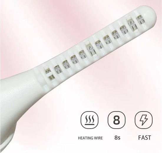 Tappo Elektrische Wimperkruller - Incl. Wimperborstel - Verwarmd - 4 Temperatuur Standen - Wimperkrultang - Oplaadbaar 5 Tappo Elektrische Wimperkruller - Incl. Wimperborstel - Verwarmd - 4 Temperatuur Standen - Wimperkrultang - Oplaadbaar - Afbeelding 5