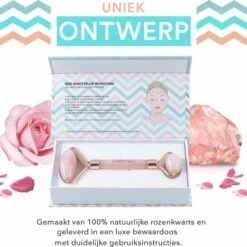 LimberLux Rose Quartz Roller - Inclusief Draagzakje En Skincare Samples - Gezichtsroller - Gezichtsmassage Face Roller - Jade Roller 14 LimberLux Rose Quartz Roller - Inclusief Draagzakje En Skincare Samples - Gezichtsroller - Gezichtsmassage Face Roller - Jade Roller -Essie winkel 550x523 5