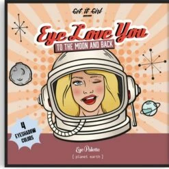 Get It Girl AMS - Eye Love You - Oogschaduw Palette - Planet Earth