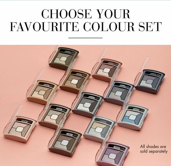 Bourjois Smoky Stories Quatuor - 12 Sau-Mondaine - Oogschaduw 3 Bourjois Smoky Stories Quatuor - 12 Sau-Mondaine - Oogschaduw - Afbeelding 3