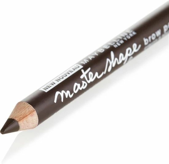Maybelline Master Shape Brow Pencil - Deep Brown - Donkerbruin - Wenkbrauwpotlood 10 Maybelline Master Shape Brow Pencil - Deep Brown - Donkerbruin - Wenkbrauwpotlood - Afbeelding 10