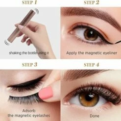 BellaLine Magnetische Wimpers 6 Set 2 Eyeliners Applicator Nep Wimpers Magnetic Eyelashes Valse Wimpers Wimper Extensions Fake Lashes Natuurlijke Look Geen Lijm Nodig -Essie winkel 550x536 4
