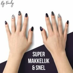 By Emily Nagel Wrap - Zebra | 14 Stickers Per Vel | Nail Wrap | Nail Art | Trendy | Design | Nagellakvrij | Eenvoudig | Nagel Art | Nagel Wrap | Nagel Stickers | Folie | Zelfklevend | Sjablonen 13 By Emily Nagel Wrap - Zebra | 14 Stickers Per Vel | Nail Wrap | Nail Art | Trendy | Design | Nagellakvrij | Eenvoudig | Nagel Art | Nagel Wrap | Nagel Stickers | Folie | Zelfklevend | Sjablonen -Essie winkel 550x537 13