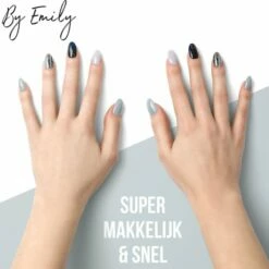 By Emily Nagel Wrap - Classic Teal | 14 Stickers Per Vel | Nail Wrap | Nail Art | Trendy | Design | Nagellakvrij | Eenvoudig | Nagel Art | Nagel Wrap | Nagel Stickers | Folie | Zelfklevend | Sjablonen -Essie winkel 550x540 4