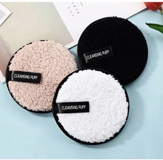 LOUZIR 2 Stuks Magic Microfiber Cleansing Puffs |make-up|eraser Pads|wasbare Wattenschijfjes|make Up Remover Pads|reinigingsdoekjes|Oog Make-up Reiniging|Milieuvriendelijk 1 LOUZIR 2 Stuks Magic Microfiber Cleansing Puffs |make-up|eraser Pads|wasbare Wattenschijfjes|make Up Remover Pads|reinigingsdoekjes|Oog Make-up Reiniging|Milieuvriendelijk