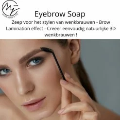 Marie-José & Co Brow Soap - Wenkbrauw Styling Zeep / Gel - Kleurloos -Essie winkel 550x543 4