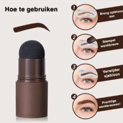Kopari Wenkbrauw Stempel - Wenkbrauw Stempel - Make Up Inclusief Sjablonen - Eyebrow Stamp - Stempelset - Brow Stamp - Wenkbrauw Sjabloon -Essie winkel 550x544 10