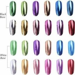 GUAP?? GUAP - Nail Art Penselen Spons Set Met Holografische Glitter Poeder Set Voor Het Maken Van Prachtige Nail Art Effecten Op Je Nagels - 6 Delige Nail Art Set -Essie winkel 550x545 15