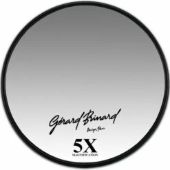 Gerard Brinard Gérard Brinard Make-up Zuignap Spiegel Mat Zwart Ø15cm 5X Vergroting Badkamer Spiegel -Essie winkel 550x545 7