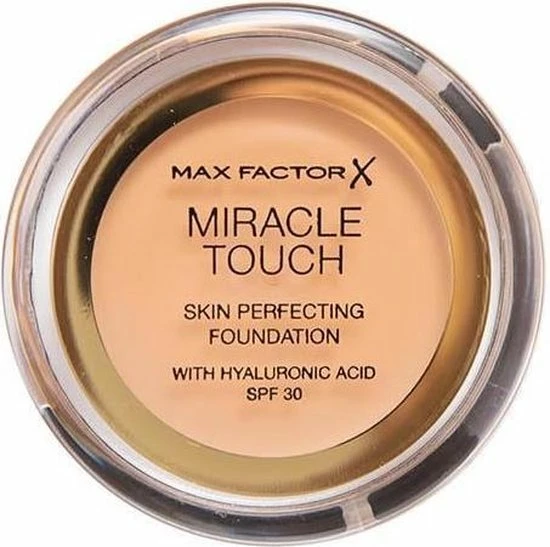 Max Factor Miracle Touch Compact Foundation - 075 Golden 13 Max Factor Miracle Touch Compact Foundation - 075 Golden - Afbeelding 13