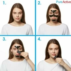Garnier Skinactive Face Pure Active Peel-Off Masker Charcoal - 6 X 50 Ml - Multiverpakking - Gezichtsmasker Tegen Mee-Eeters -Essie winkel 550x548 13
