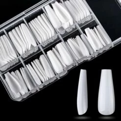 Royala Nageltips Ballerina- Kleur Wit - In Bewaar-assortiments Doos - 100 Stuks 10 Maten -Essie winkel 550x550 171