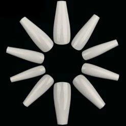 Royala Nageltips Ballerina- Kleur Wit - In Bewaar-assortiments Doos - 100 Stuks 10 Maten -Essie winkel 550x550 172