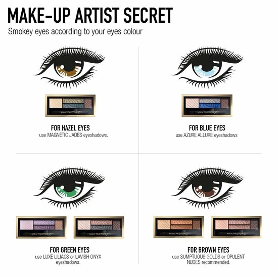 Max Factor Smokey Eye Drama - 02 Lavish Onyx - Oogschaduw Palette 5 Max Factor Smokey Eye Drama - 02 Lavish Onyx - Oogschaduw Palette - Afbeelding 5