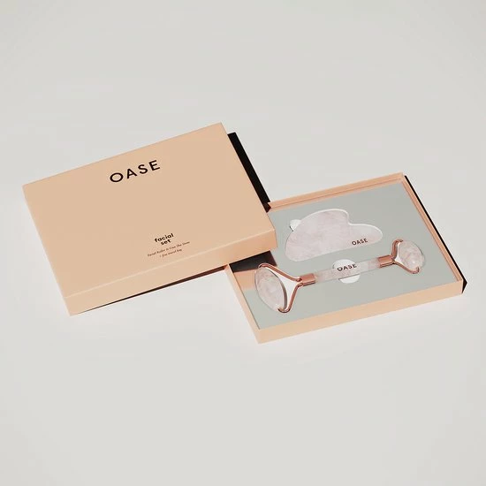 OASE Facial Set (Gua Sha Steen & Rozenkwarts Roller ) + GRATIS Tasje – 100% Natuurlijke Rozenkwarts – 2 Delige Set – Huidverzorging – Gezichtsmassage 9 OASE Facial Set (Gua Sha Steen & Rozenkwarts Roller ) + GRATIS Tasje – 100% Natuurlijke Rozenkwarts – 2 Delige Set – Huidverzorging – Gezichtsmassage - Afbeelding 9