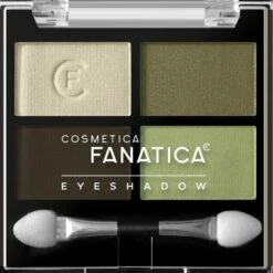 Cosmetica Fanatica - Oogschaduw Palette - Groen - Nummer 11 - 1 Doosje