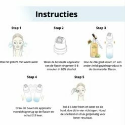 Marnifique Micro-Needle 0.5mm Derma Roller - Dermapen - Microneedling - Gezichtsroller - Face Roller - Gezichts- En Huidverzorging - Huidverjonging - Steriel Verpakt - Gezichtsserum - 24k Gold Serum - Sinterklaas Cadeau - Kerstcadeau -Essie winkel 550x550 293