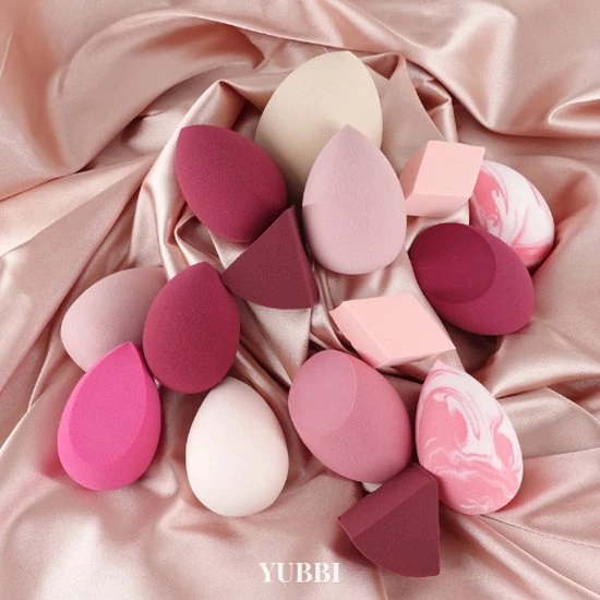 YUBBI Professional Beauty Blender Set - Make Up Spons - Foundation Applicator - Poederspons - 15 Stuks 2 YUBBI Professional Beauty Blender Set - Make Up Spons - Foundation Applicator - Poederspons - 15 Stuks - Afbeelding 2