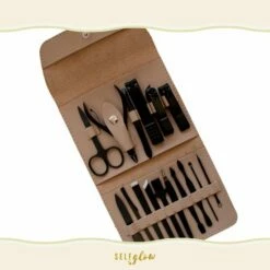 Self Glow Manicure Set Pedicure Set - Pedicureset - Manicureset - Nagelset - Nagel Set Nagelvijl - RVS - 16-delig -Essie winkel 550x550 406