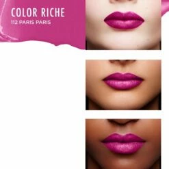 L?Or?al Paris L'Or Al Lippenstift Color Riche Satin 112 Paris Paris Roze -Essie winkel 550x550 429