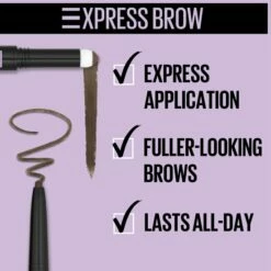 Maybelline Express Brow Duo Wenkbrauwpotlood - 05 Black Brown -Essie winkel 550x550 452