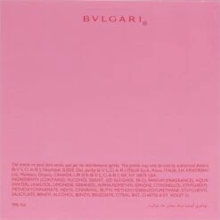 Bvlgari Omnia Pink Sapphire Eau De Toilette Spray 65 Ml -Essie winkel 550x550 5