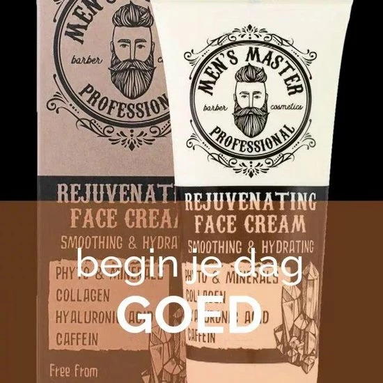 Men's Master Face Cream - Anti Aging Gezichtscrème - Verzorgt & Hydrateert - 75ML 2 Men's Master Face Cream - Anti Aging Gezichtscrème - Verzorgt & Hydrateert - 75ML - Afbeelding 2