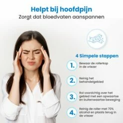 SelectGoodz Ice Roller Gezichtsroller - Massage Roller - Gezichtsmassage - Ijs Roller Gezicht - Wallen En Donkere Kringen Huidverzorging -Essie winkel 550x550 53