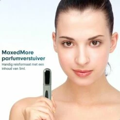 MaxedMore Navulbare Parfumverstuiver 5ml Zilver - 65 Keer Spraybare Parfum Verstuiver - Hervulbaar Tasverstuiver Voor Parfum - Meeneem Mini Geur Flesje Voor Op Reis - Lipstick Formaat Navulbaar Parfumflesje -Essie winkel 550x550 533