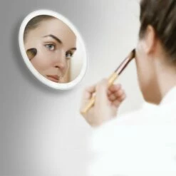 HoMedics MIRSR821 Make Up Spiegel Met Verlichting - Oplaadbaar - Zuignap -Essie winkel 550x550 576