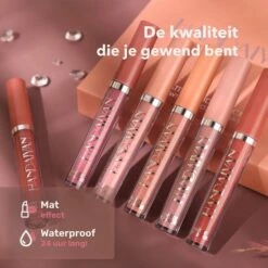 Handaiyan Liquid Lipsticks Set A - Set Van 6 - Matte Lippenstift - Waterproof - Make Up Set - Geschenkset - Giftset -Essie winkel 550x550 618