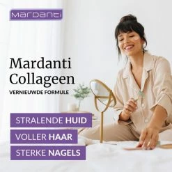 Mardanti Collageen | D Huidserum Van Binnenuit | Met Vitamine C, Riboflavine, Biotine, Zink, Koper En Hyaluronzuur | Draagt Bij Aan De Normale Collageenvorming | Vermindert Rimpels | Verbeterde Huidstructuur | Collageen Poeder Met Vanille Smaak -Essie winkel 550x550 653