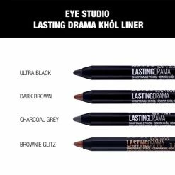MaybellineMaster Drama Khol Liner Oogpotlood - Ultra Black - Zwart -Essie winkel 550x550 662