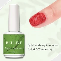 Bellive Magic Soak Off Nailpolish Remover - Gellak Remover - Gellak Cleaner - Gellak Verwijderen - Gellak Remover - 15ml -Essie winkel 550x550 721
