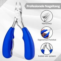 AdroitGoods - Nageltang Voor Harde Teennagels - Zwart - Nagelknipper - Voor Ingegroeide Teennagel - Kalknagels - Voeten - Pedicure -Essie winkel 550x550 751