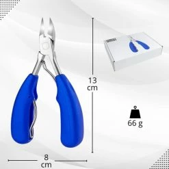 AdroitGoods - Nageltang Voor Harde Teennagels - Zwart - Nagelknipper - Voor Ingegroeide Teennagel - Kalknagels - Voeten - Pedicure -Essie winkel 550x550 756