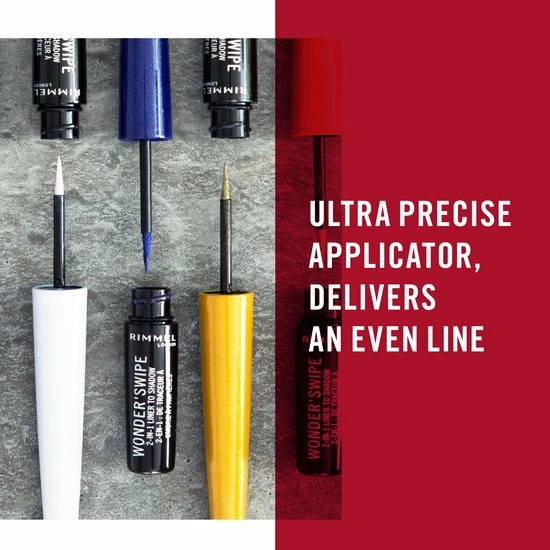 Rimmel London Wonder Swipe Eyeliner - 010 Cool AF Purple 7 Rimmel London Wonder Swipe Eyeliner - 010 Cool AF Purple - Afbeelding 7