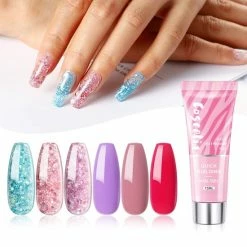 Coscelia Polygel- 6 KLEUREN SET - 15 ML - Polygel Kit - Polygel Nagels - Polygel Kleuren