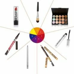 Merkloos Complete Make-up Set Cadeau Voor Vrouw Meisje Dochter 8delig Verjaardag Kerst Sinterklaas Cadeau -Essie winkel 550x550 85