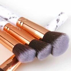 Kabuki Make-up Borstels - Set Van 10 Stuks - Kabuki - Kwastenset - Oogschaduw Poeder - Shmink Borstels - Wit/roze - Without Lemons 9 Kabuki Make-up Borstels - Set Van 10 Stuks - Kabuki - Kwastenset - Oogschaduw Poeder - Shmink Borstels - Wit/roze - Without Lemons -Essie winkel 550x550 95